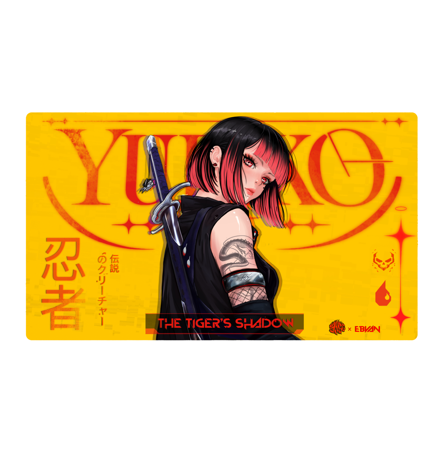 Playmat Yuriko The Tiger's Shadow